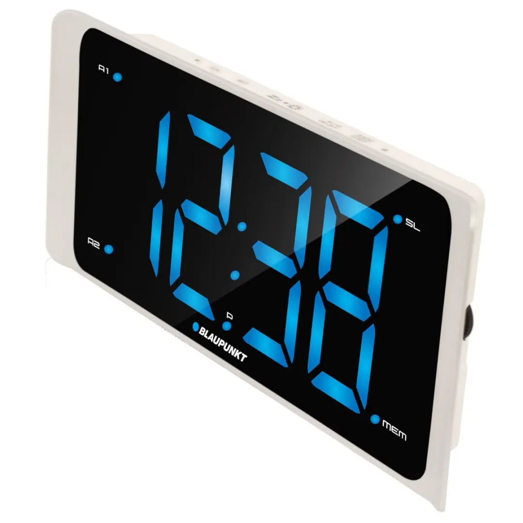 Blaupunkt CR16WH FM-Klokradio - USB-poort - Wit - afbeelding 2 van 2