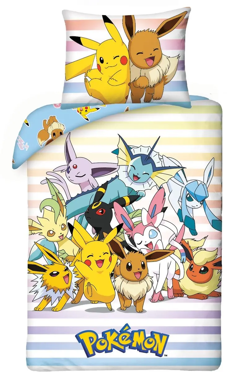 Pokémon Dekbedovertrek Catch 'Em All
