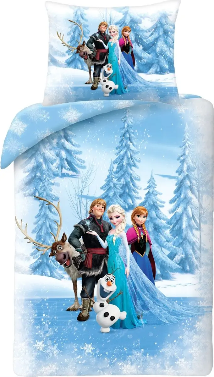 Disney Frozen Dekbedovertrek winterland