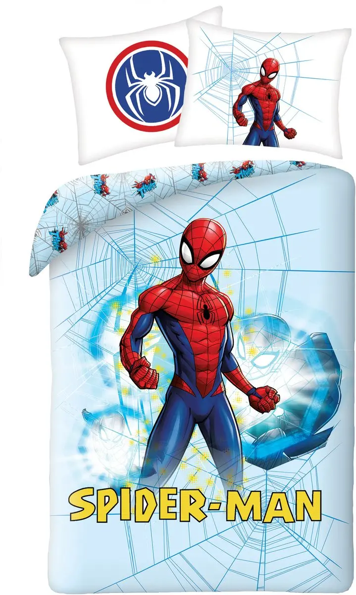 SpiderMan Dekbedovertrek Web