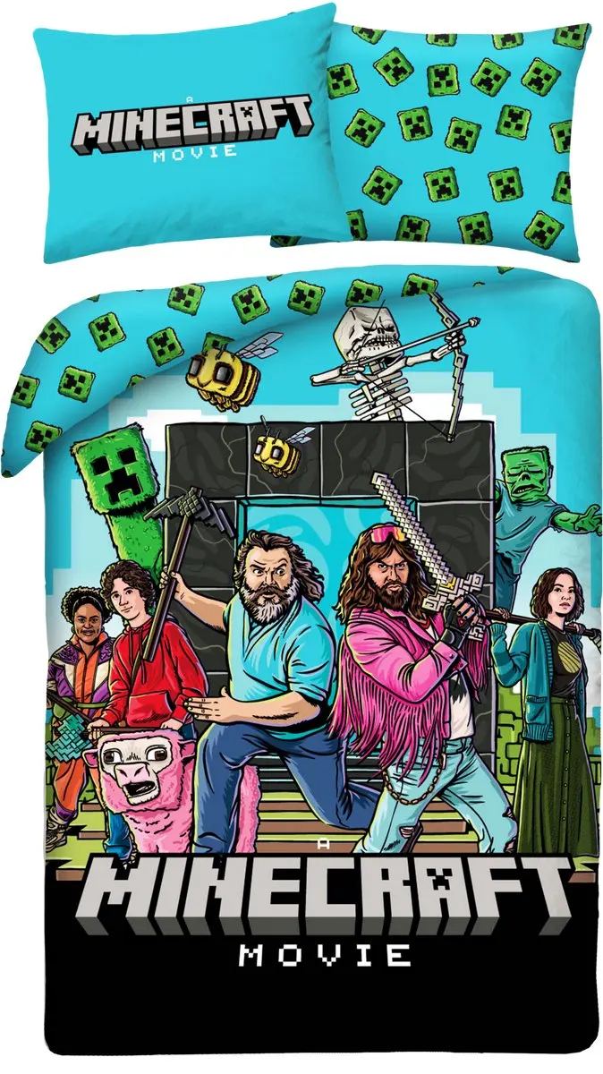 Minecraft Dekbedovertrek Movies