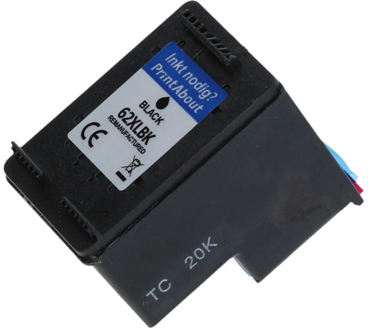 PrintAbout Inktcartridge C2P04AE Zwart - 19ml - o.a. HP DeskJet/Envy