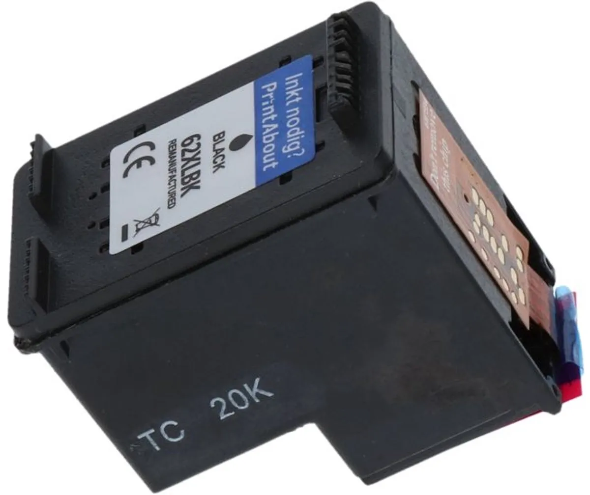 PrintAbout Inktcartridge C2P04AE Zwart - 19ml - o.a. HP DeskJet/Envy