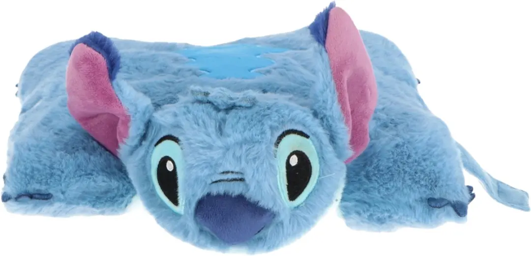 Lilo & Stitch Knuffelkussen 2-in-1 - Blauw - afbeelding 3 van 5