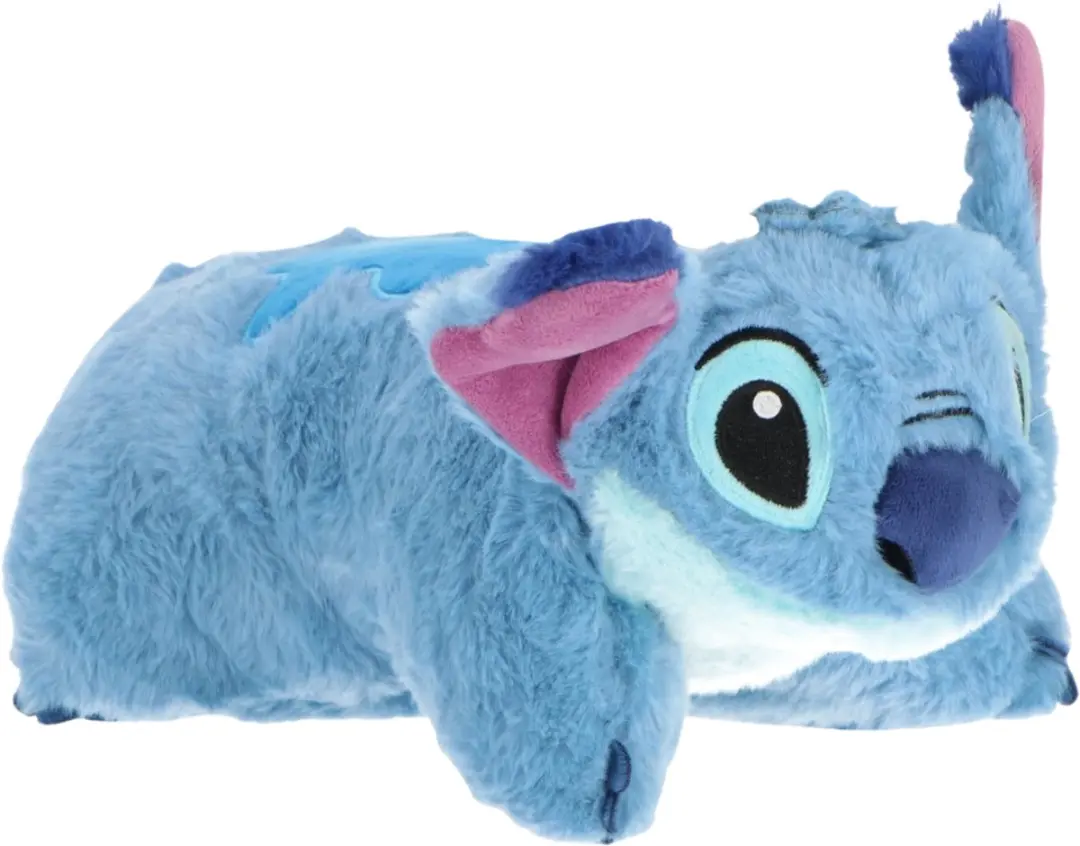 Lilo & Stitch Knuffelkussen 2-in-1 - Blauw - afbeelding 5 van 5