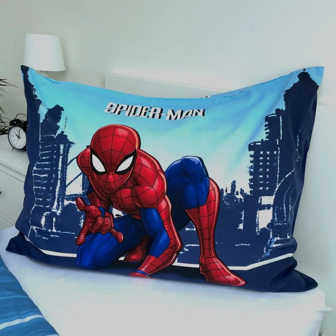 Spider-Man Dekbedovertrek Spider Sense - 140x200cm - Blauw - afbeelding 3 van 6