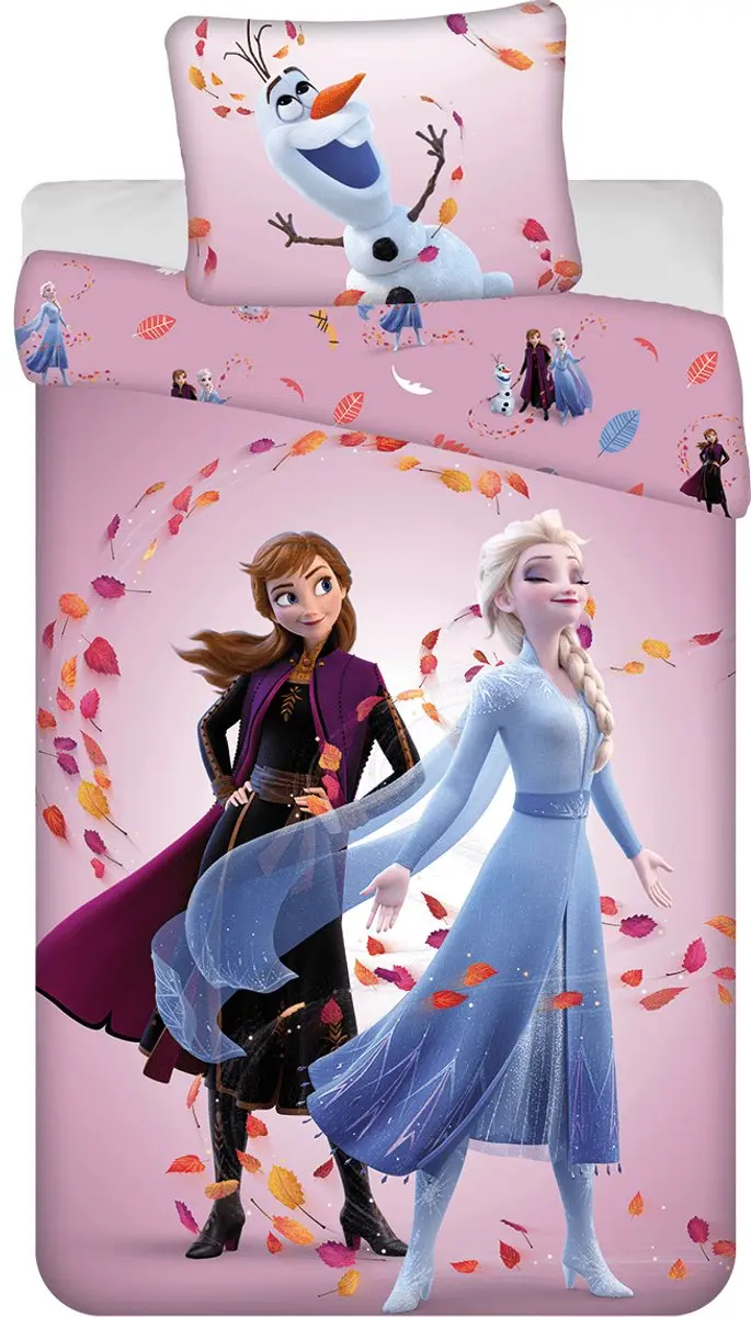 Disney Frozen Dekbedovertrek Magisch- 140 x 200 cm