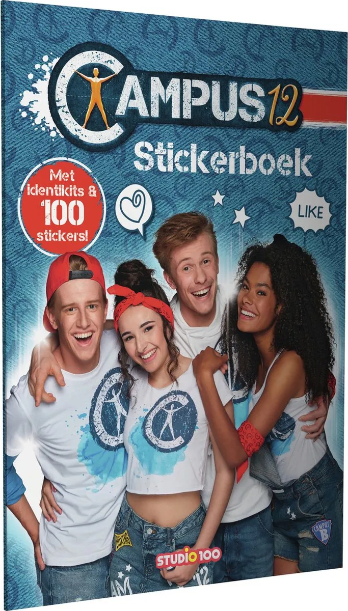 Studio 100 Campus 12 Stickerboek