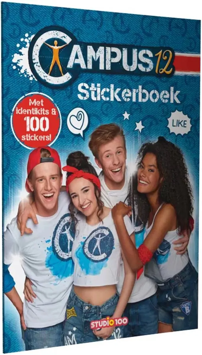 Studio 100 Campus 12 Stickerboek - Multicolor