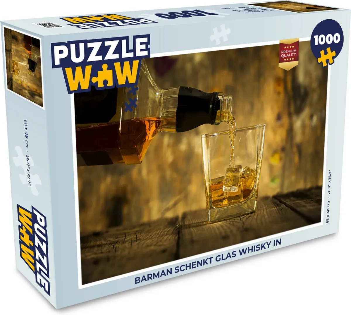 PuzzleWow Legpuzzel Barman schenkt whisky