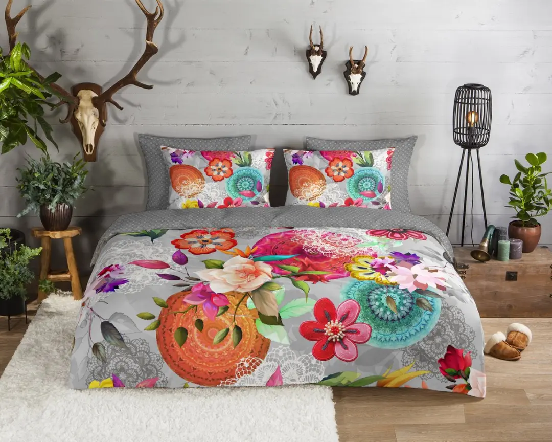 HIP dekbedovertrek mandals en bloemen