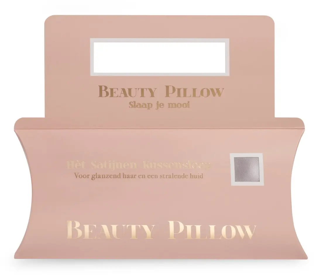 Beauty Pillow Satijnen Kussensloop 60x70cm - Dusty Aubergine