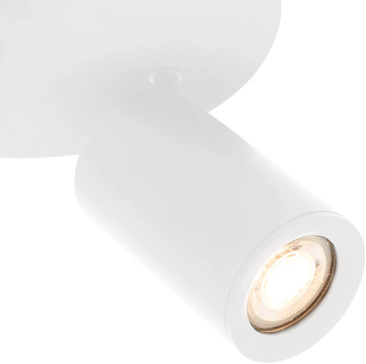 LEDVION LED Plafondspot 2x3W 2700K GU10 - Wit