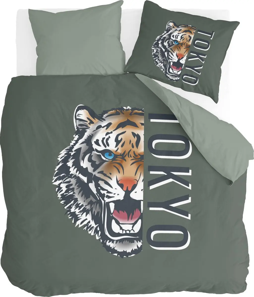 Byrklund Dekbedovertrek Tokyo Tiger