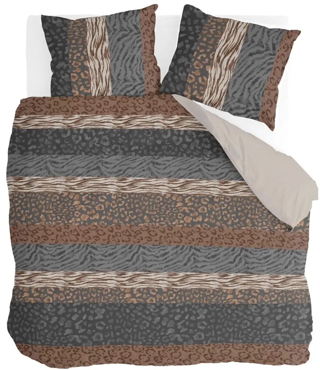 Byrklund Dekbedovertrek Animal Stripes