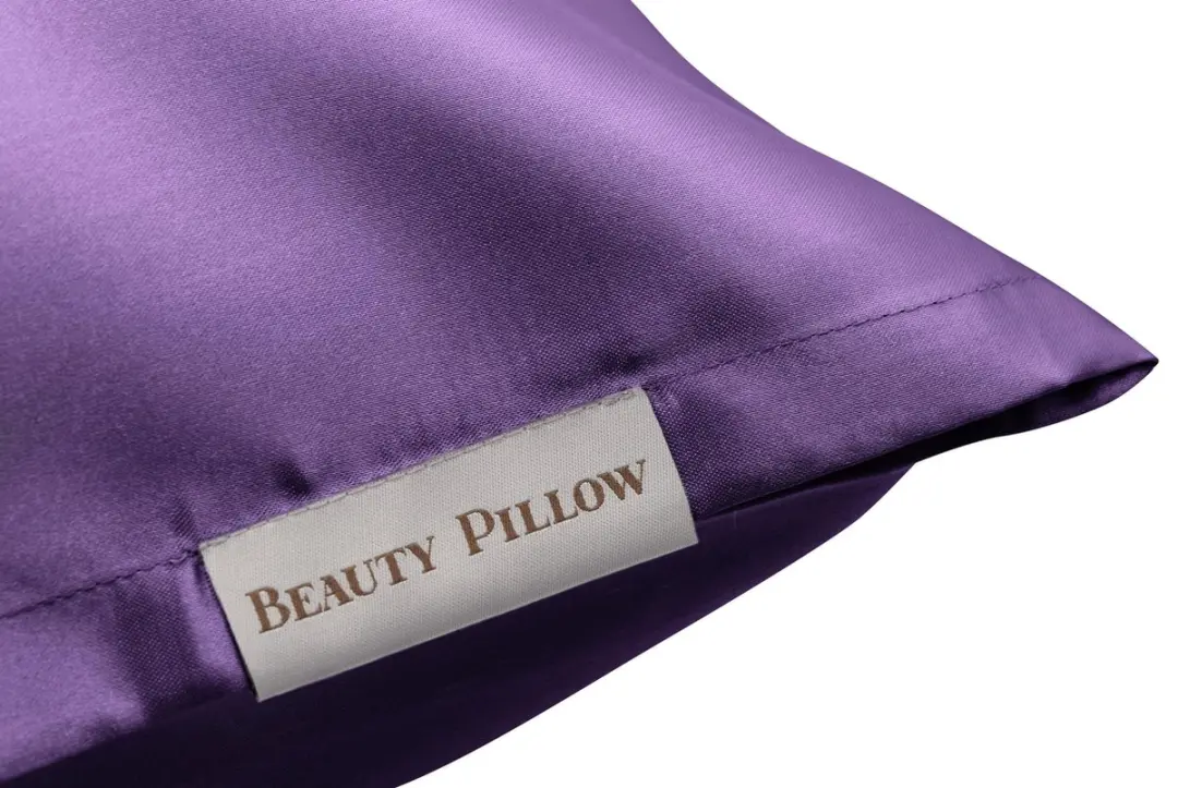 Beauty Pillow Satijnen Kussensloop 60x70cm - Aubergine