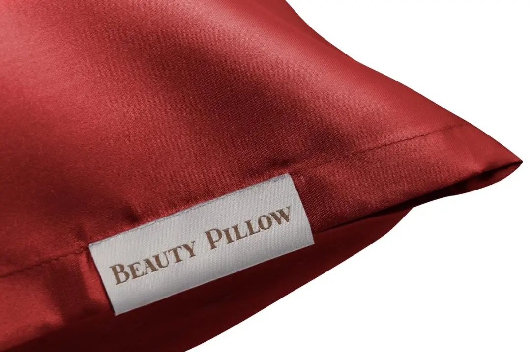 Beauty Pillow Satijnen Kussensloop 60x70cm - Red