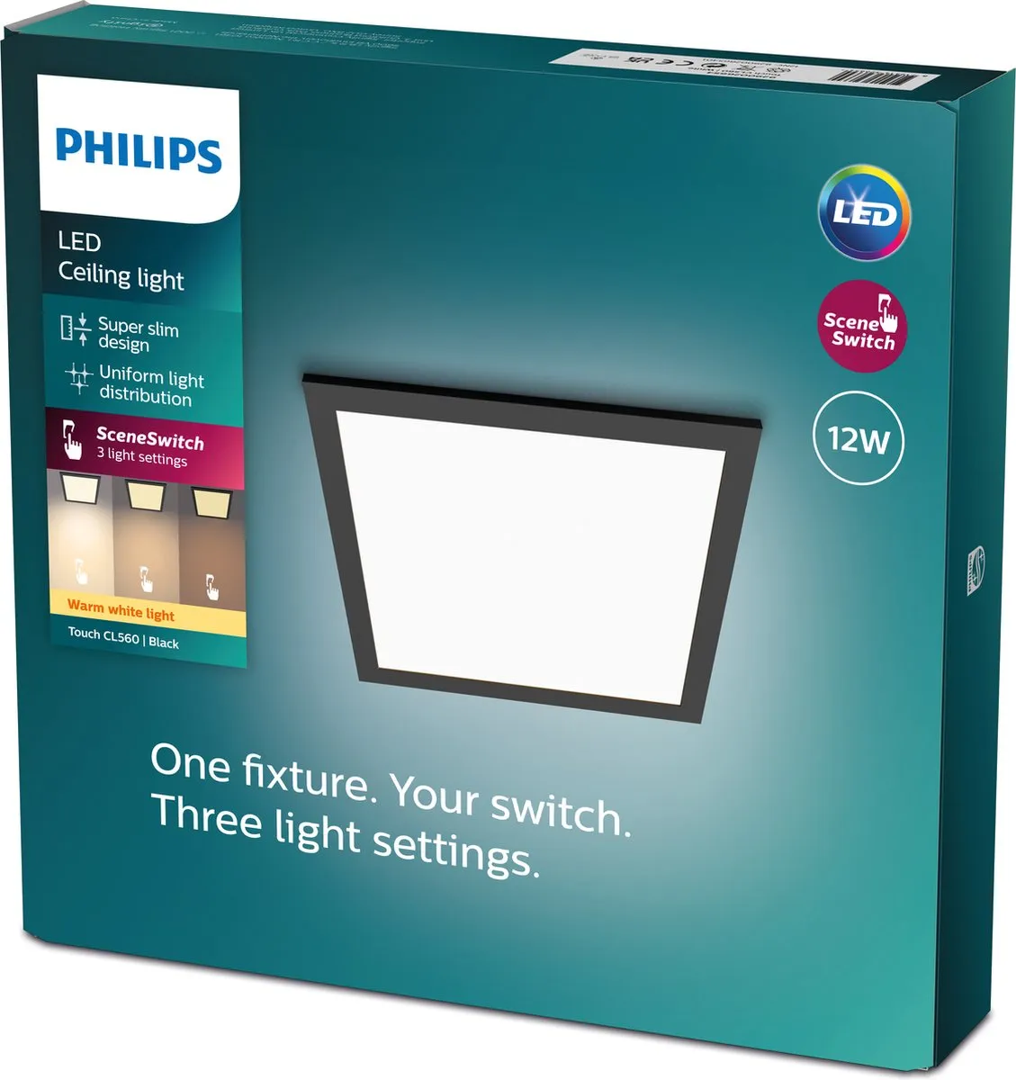 Philips Touch Plafondlamp 12W