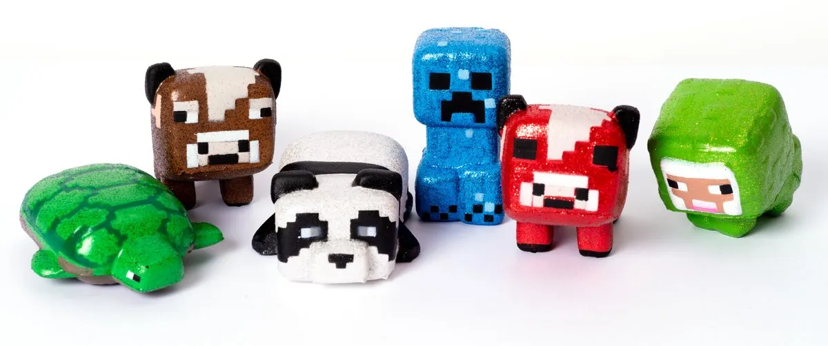 Minecraft MC SquishMe S2 Collector Box - Meerkleurig