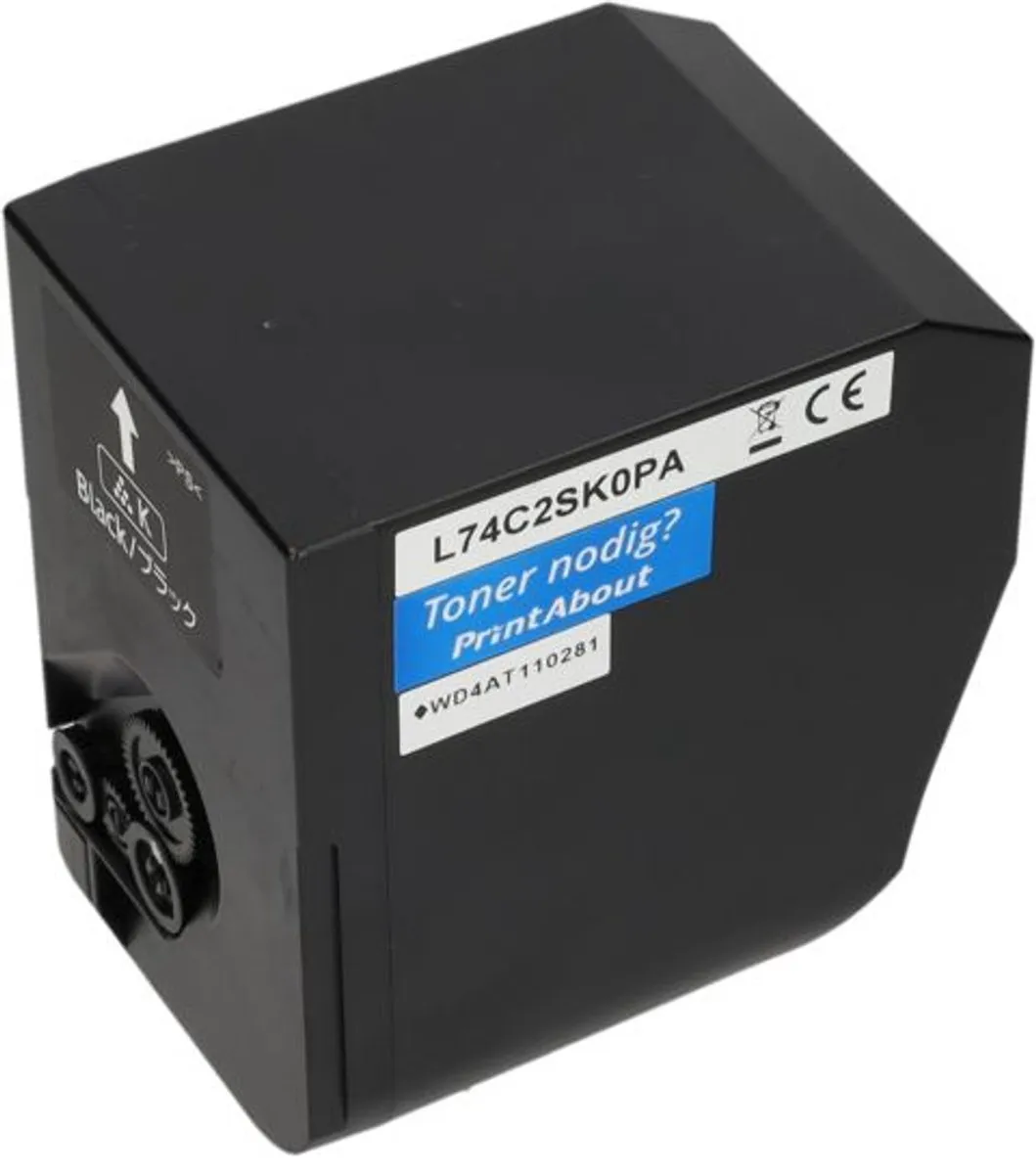 PrintAbout Lexmark 74C2SK0 Toner Zwart - 7.700 pagina's