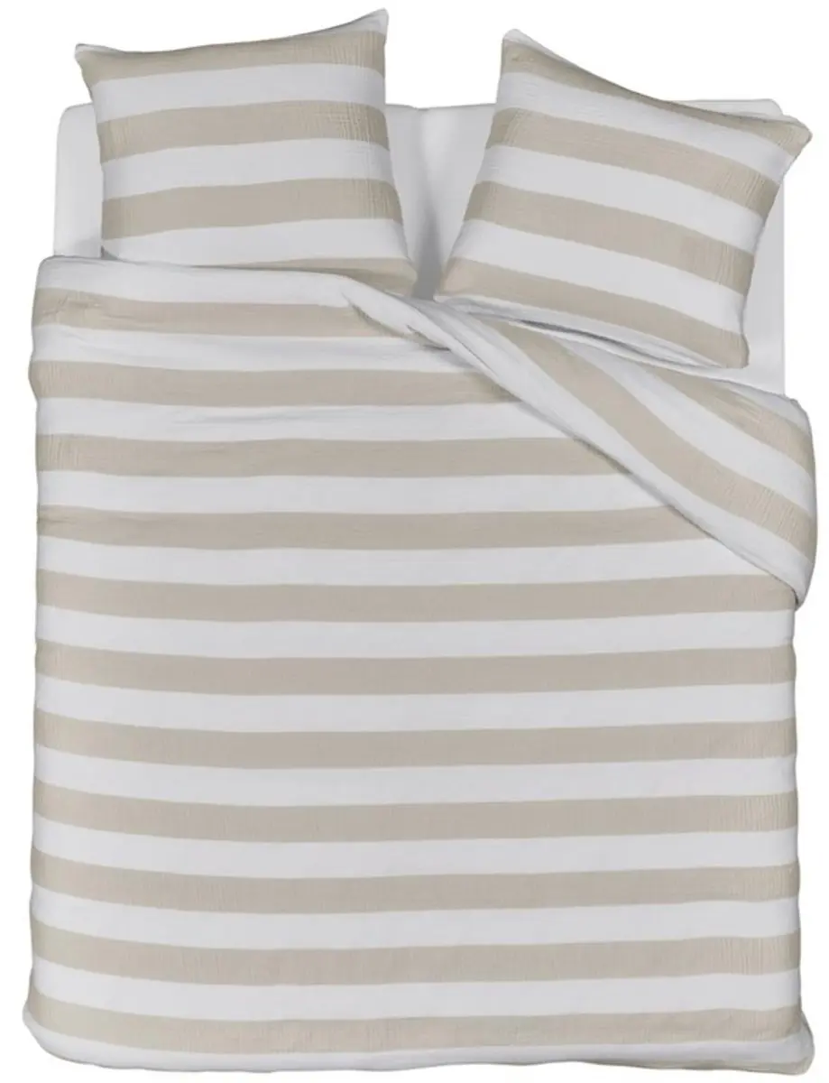 Riviera Maison Striped dekbedovertrek