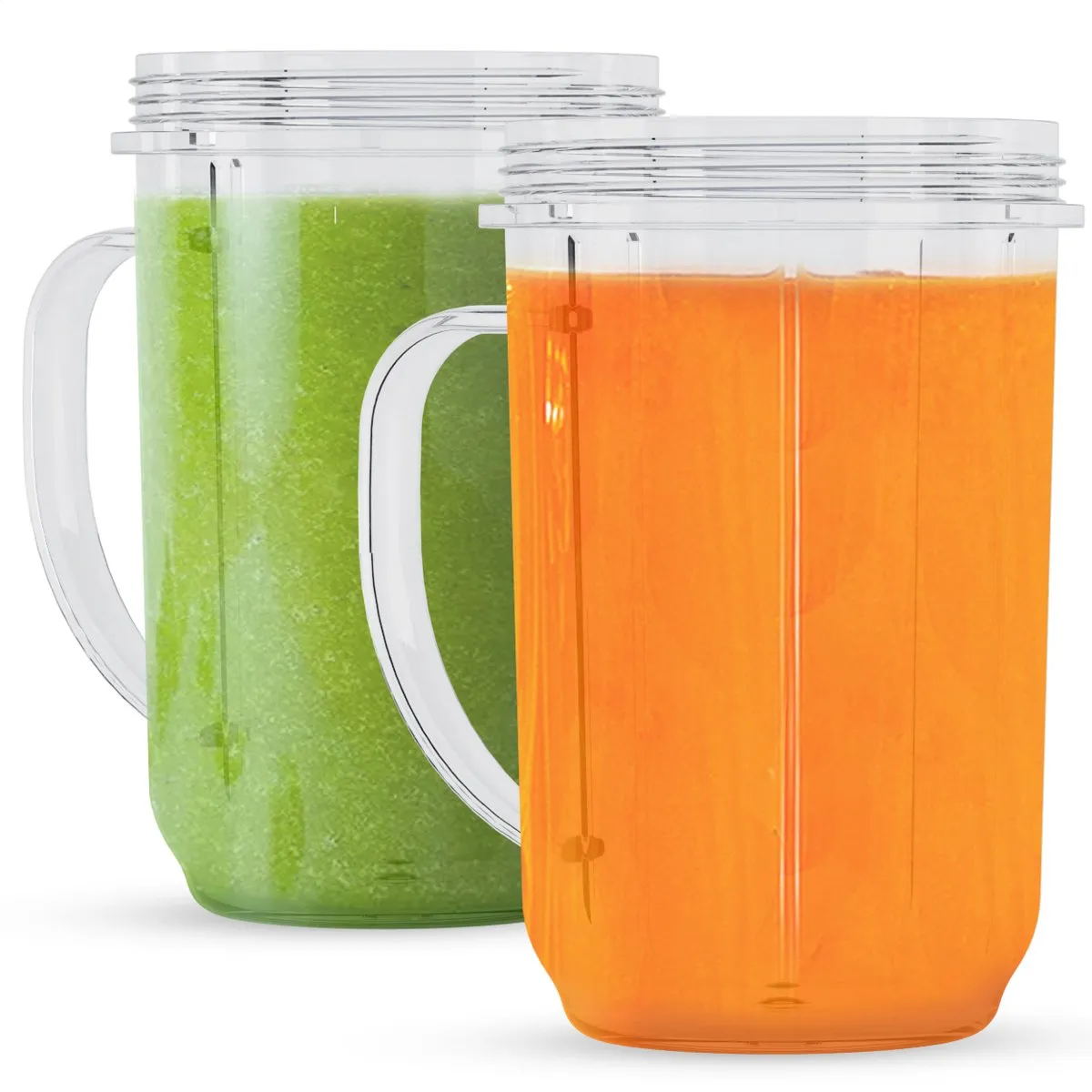 KitchenBrothers KB747 Smoothiebekers - 400ml - 2 Stuks