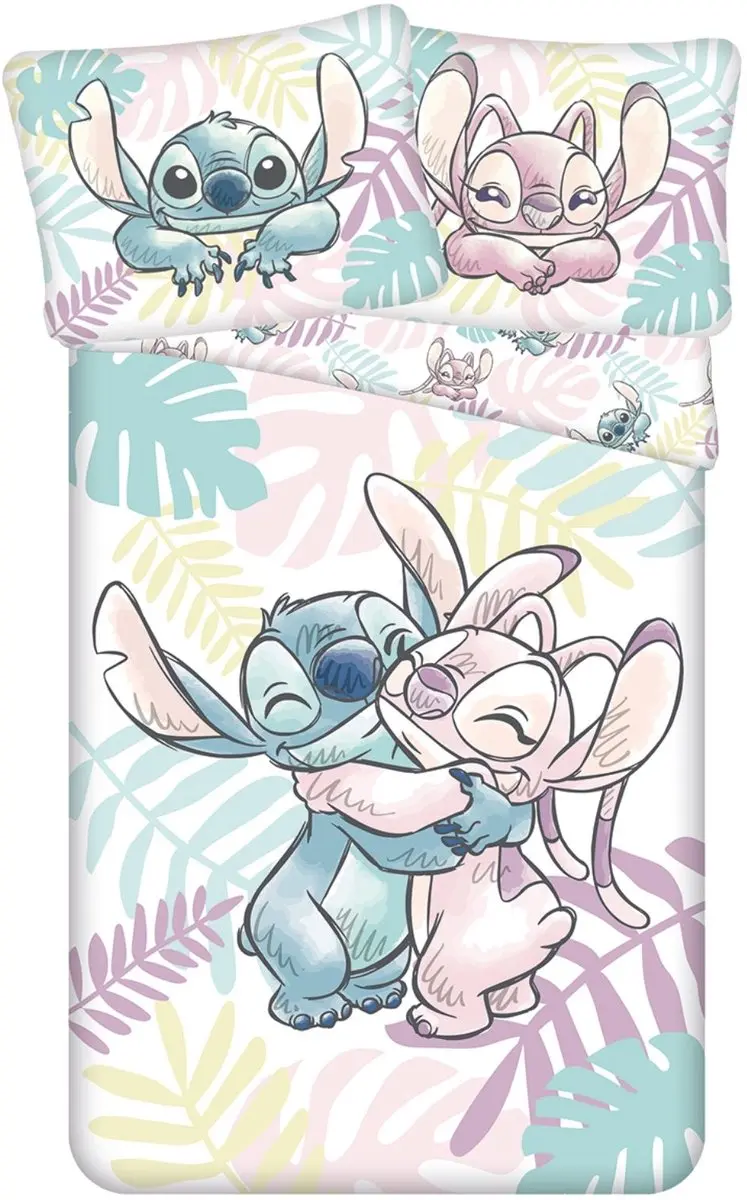 Lilo & Stitch Eenpersoons Slaapkamerset - Dekbedovertrek & Hoeslaken - afbeelding 3 van 4