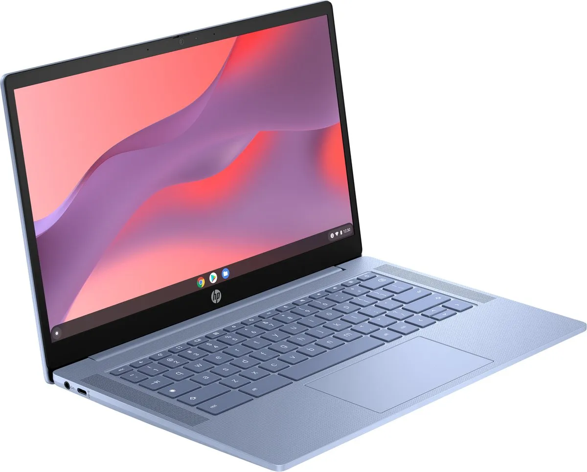 HP Chromebook 14a-nf0131wm - 14" HD - 4GB/128GB - Zilver