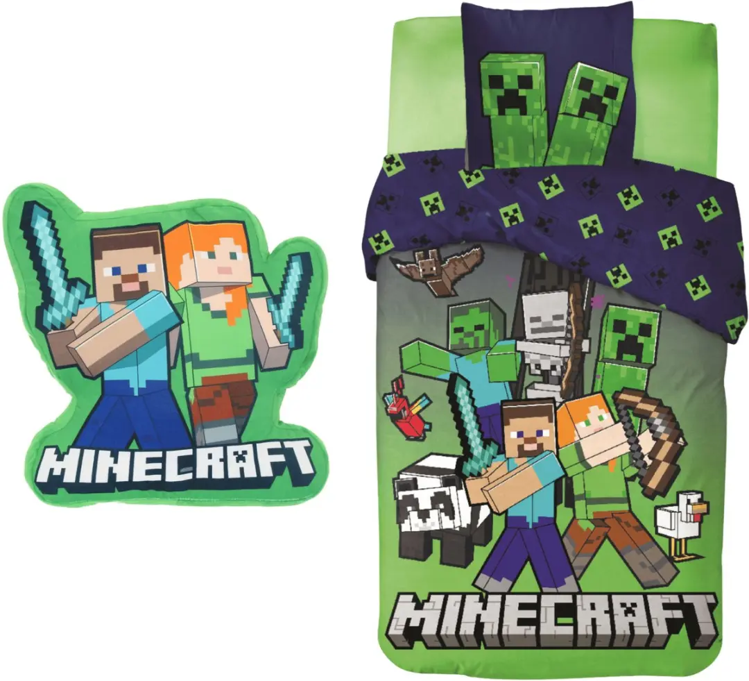 Minecraft Eenpersoons Slaapkamerset