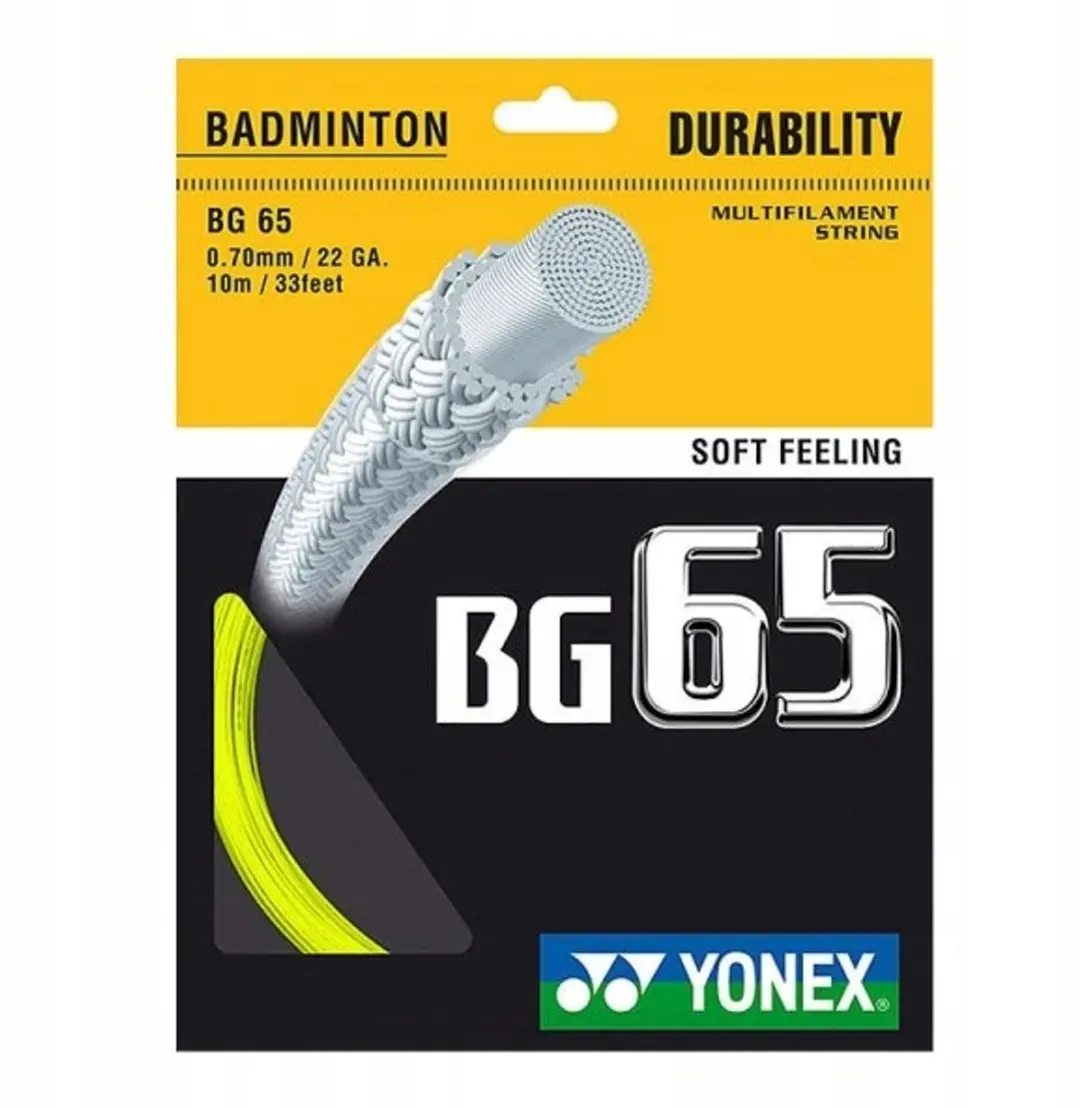 Yonex BG 65 Badminton Snaren