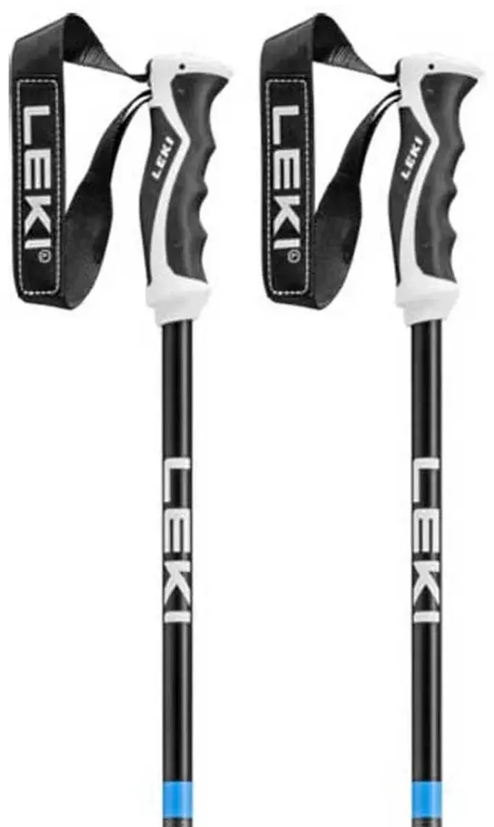 LEKI Neolite Skistokken 115cm - Donker Anthraciet/Zwart/Helderblauw - afbeelding 6 van 6