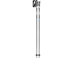 LEKI Neolite Skistokken 115cm - Donker Anthraciet/Zwart/Helderblauw - afbeelding 5 van 6