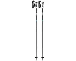 LEKI Neolite Skistokken 115cm - Donker Anthraciet/Zwart/Helderblauw - afbeelding 2 van 6