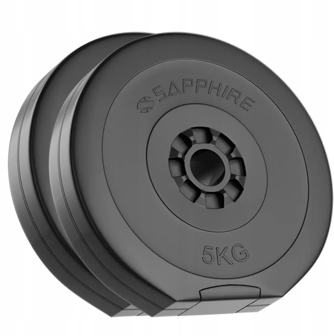 Saffier Xylo-Line Composiet Halterschijven Set 10kg (2x5kg)