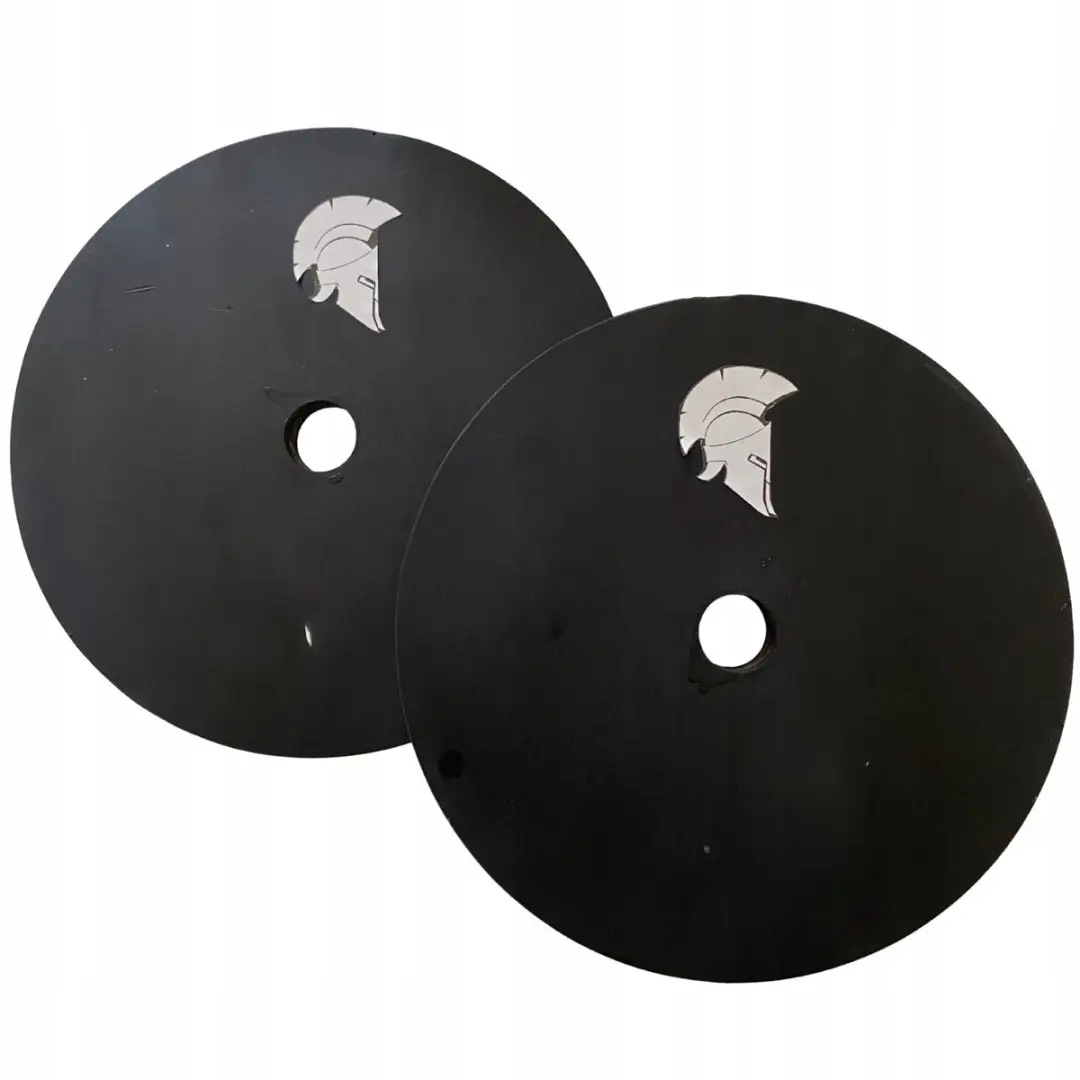 2x9kg Gietijzeren Halterplaten