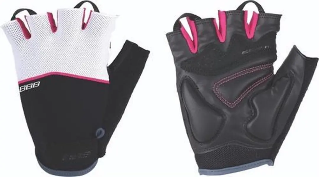 BBB BBW-47 Handschoenen Omnium Zwart/Wit/magenta L