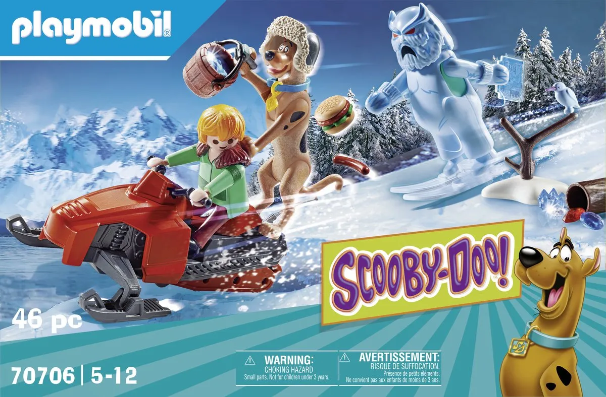 Playmobil Scooby-Doo! Avontuur met Snow Ghost 70706