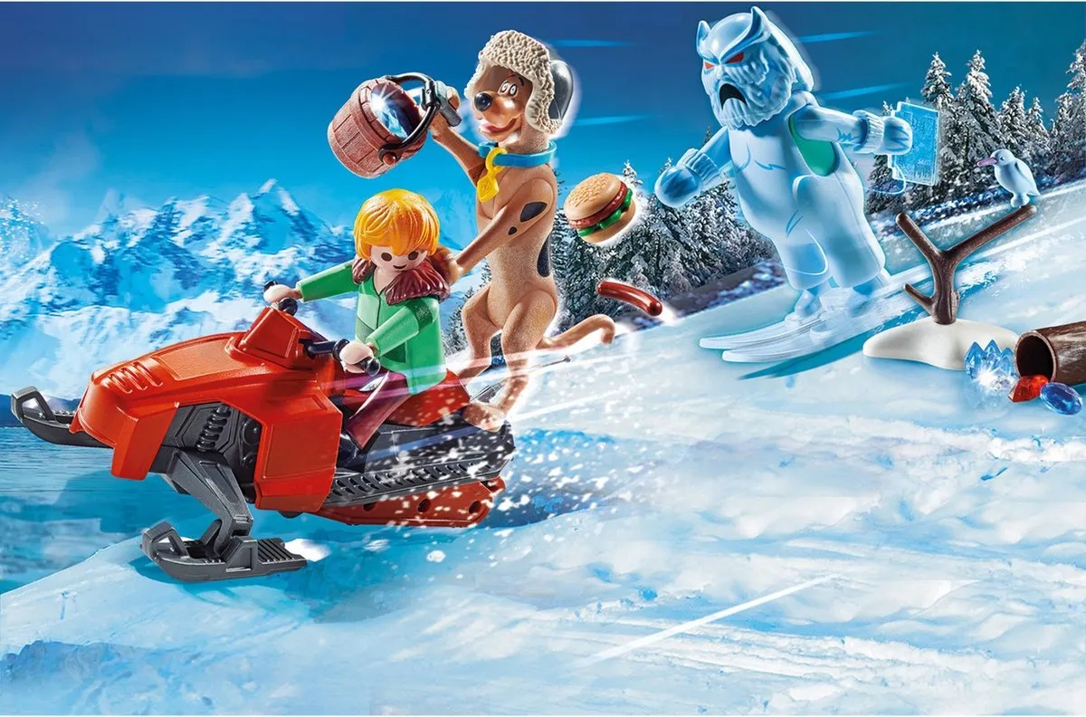 Playmobil Scooby-Doo! Avontuur met Snow Ghost 70706 - Multi color