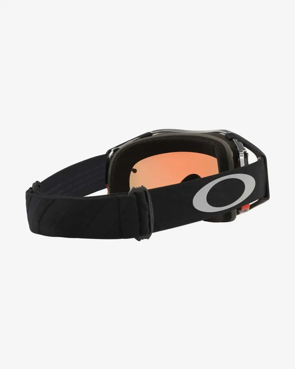 Oakley Airbrake MX Tuff Blocks Bril - Rood - Zwart/Gunmetal
