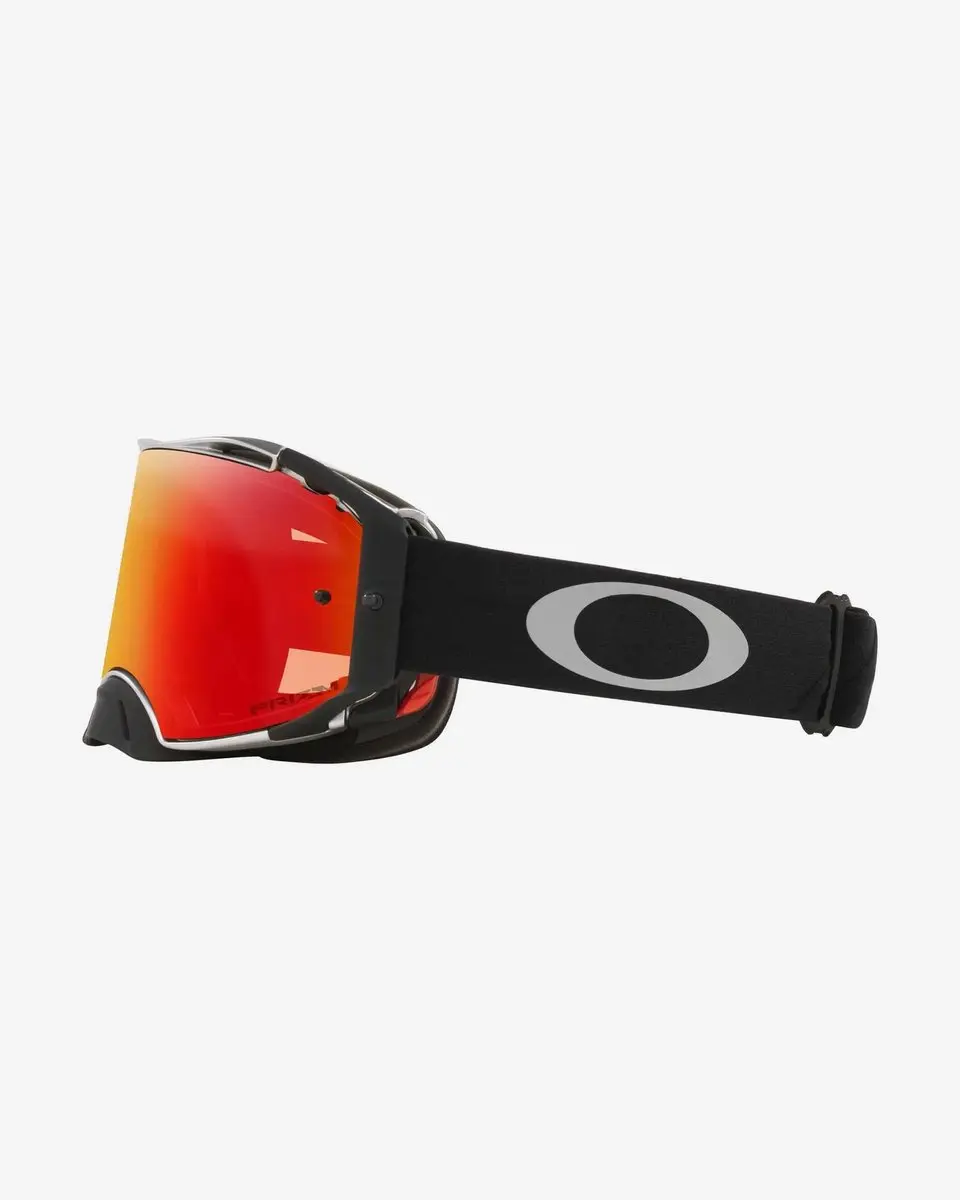 Oakley Airbrake MX Tuff Blocks Bril - Rood - Zwart/Gunmetal