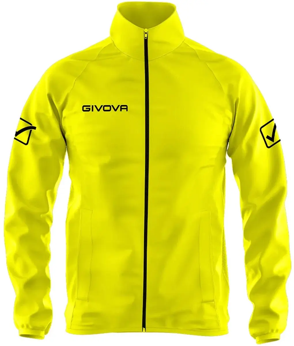 Givova Rain Basico Jas - Geel - L