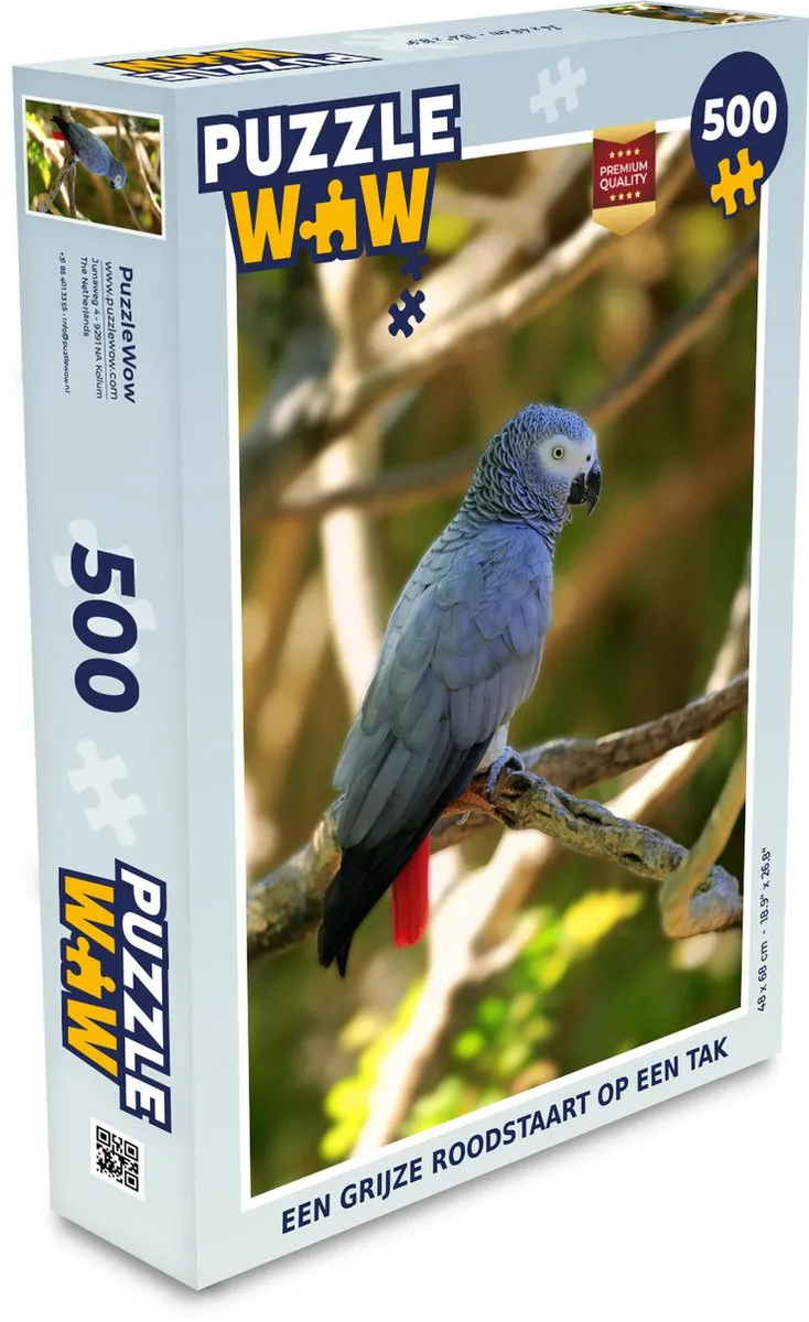 PuzzleWow Legpuzzel 500 Stuks - Multicolor