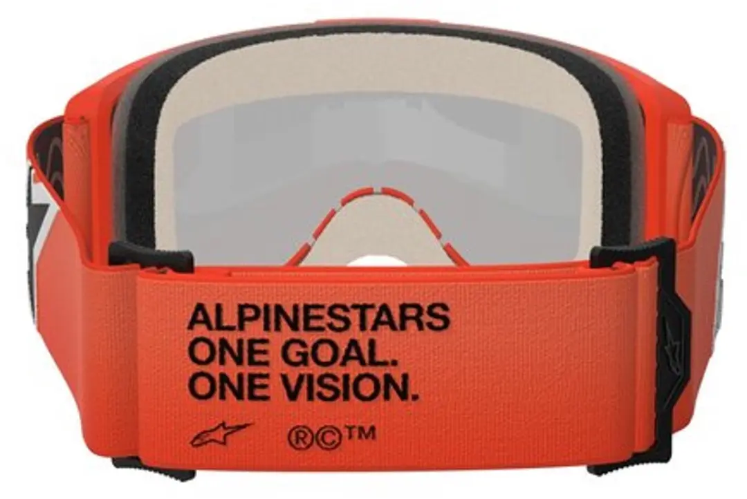 Alpinestars Vision 5 Corp Crossbril - Spiegelrood