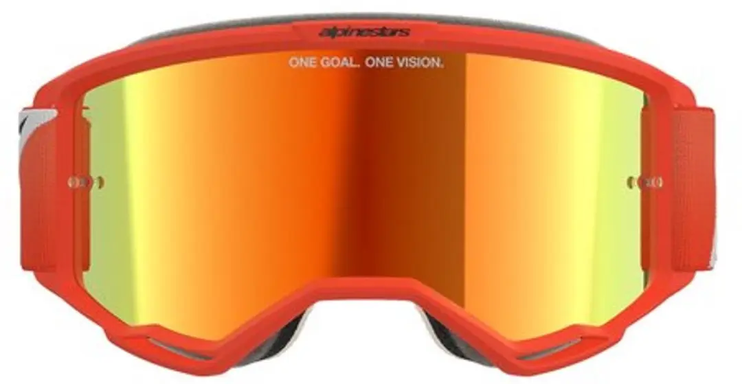 Alpinestars Vision 5 Corp Crossbril - Spiegelrood