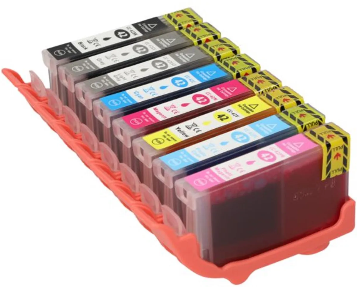 PrintAbout CLI-42BK/C/M/Y/PC/PM/GY/LGY Inktcartridges