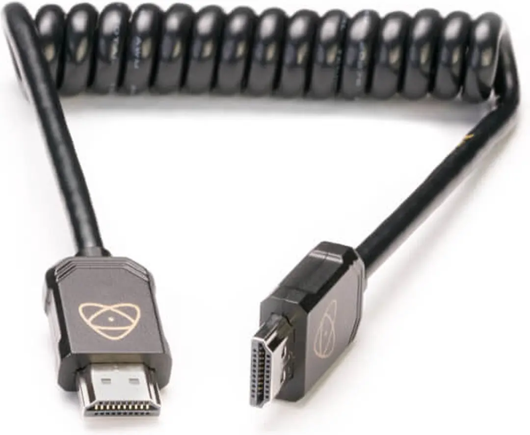 Atomos ATOM4K60C2 micro HDMI-kabel 40 cm gekruld (4K60p)