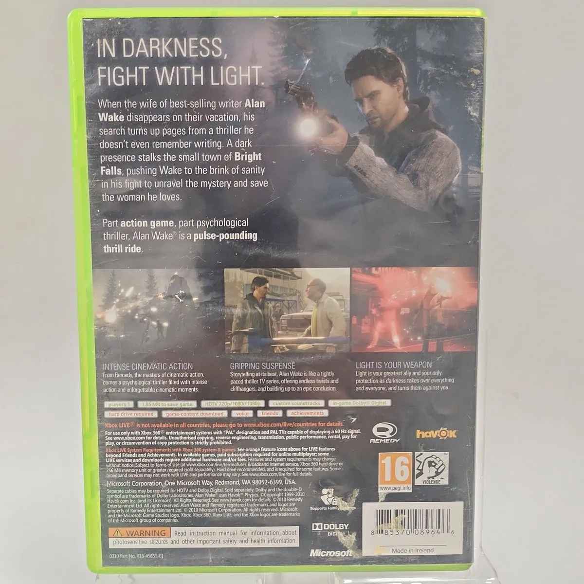 Xbox Alan Wake - Xbox 360/Windows