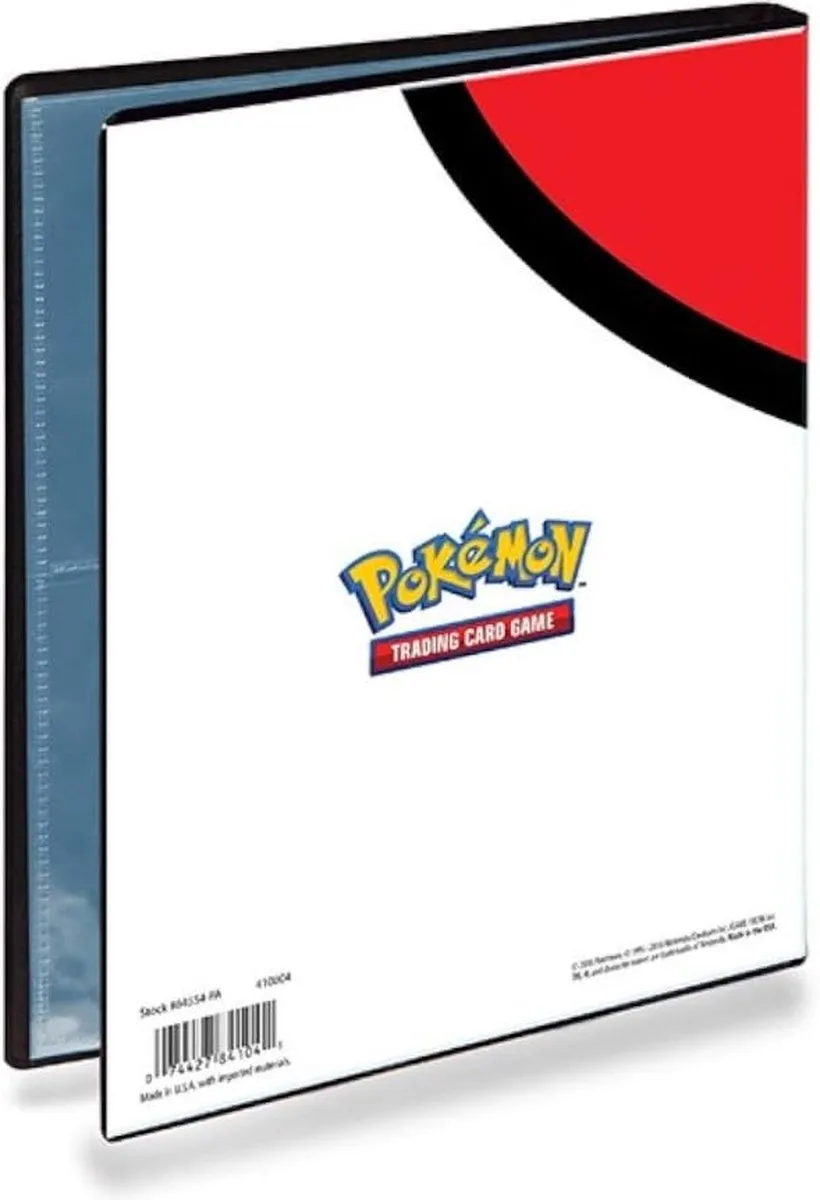 Pokémon Verzamelmap Pokeball 4-pocket - 454443211223