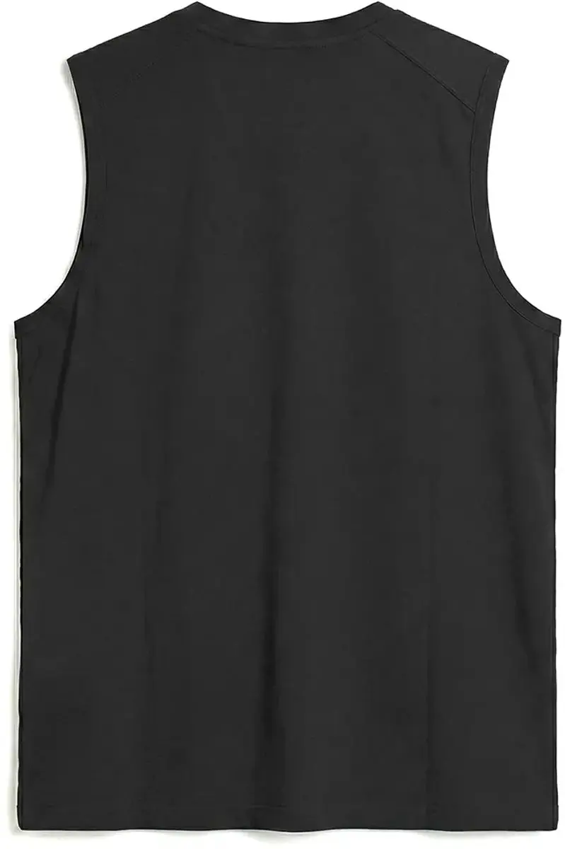 Kappa Ileo Mouwloos T-shirt M - Zwart