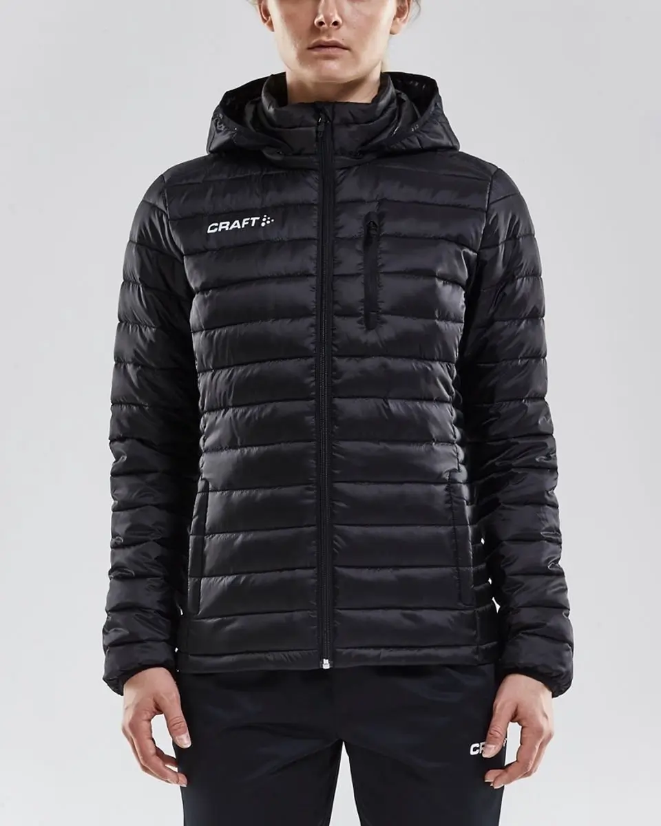Craft Isolate Donsjas Dames M - Zwart